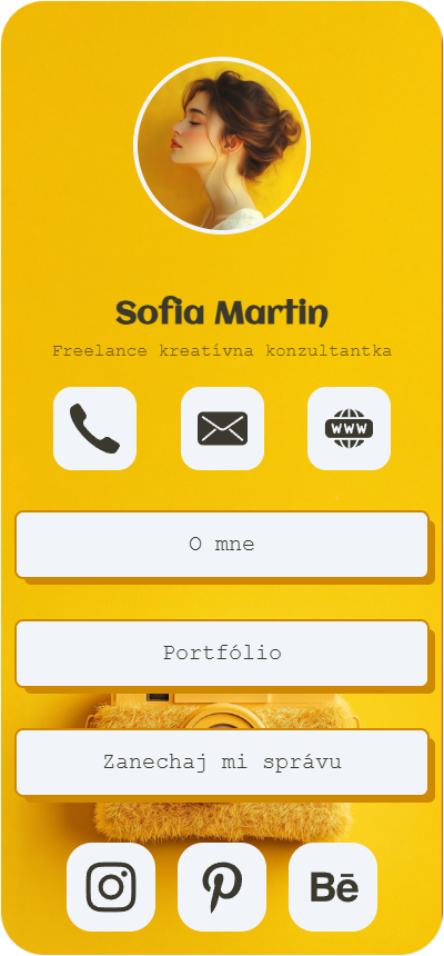 Šablóna Yellow-Lens