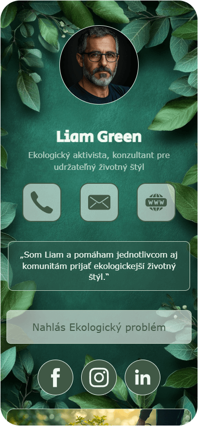 Green Impact šablóna